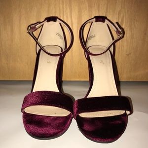 Red Velvet Heels